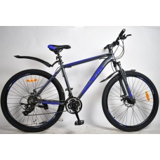 27,5" Велосипед Rook MA271D, серый/синий MA271D-GY/BU